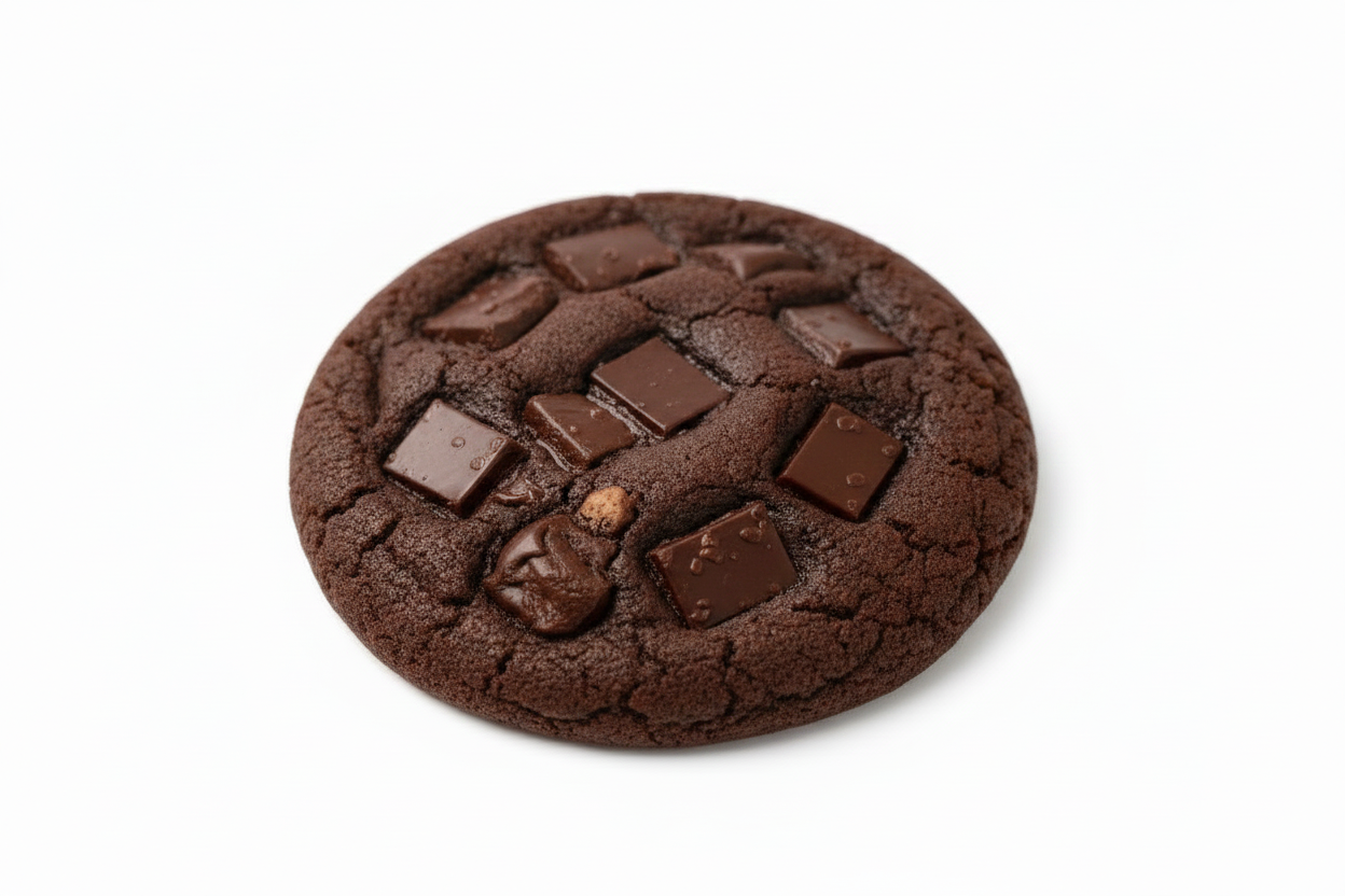 Glutenfreier Dark Cacao Chip Cookie von LOOVIE